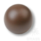 445CH2 Ручка кнопка детская коллекция , выполнена в форме шара, цвет коричневый матовый
